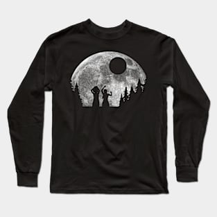 Party People And Forest On Moon Long Sleeve T-Shirt